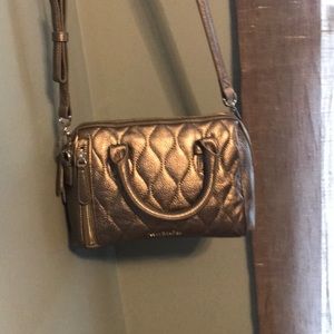 Vera Bradley Quilted Mini Marlo leather crossbody